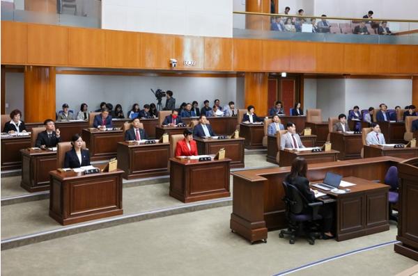 서울시 성동구의회, 제294회 제1차 정례회 개회